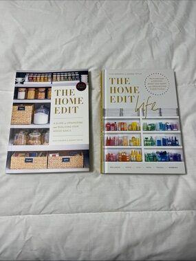 The Home Edit Life Hardcover - White with Rainbow Shelves